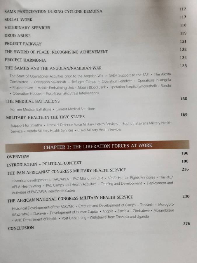 The Fourth Dimension The Untold Story of Military Health in South Africa