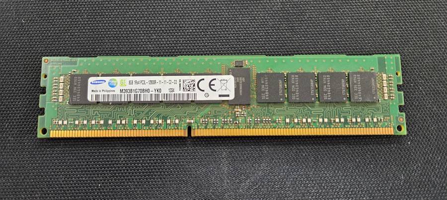 8GB DDR3 ECC SERVER RAM - SAMSUNG 1Rx4
