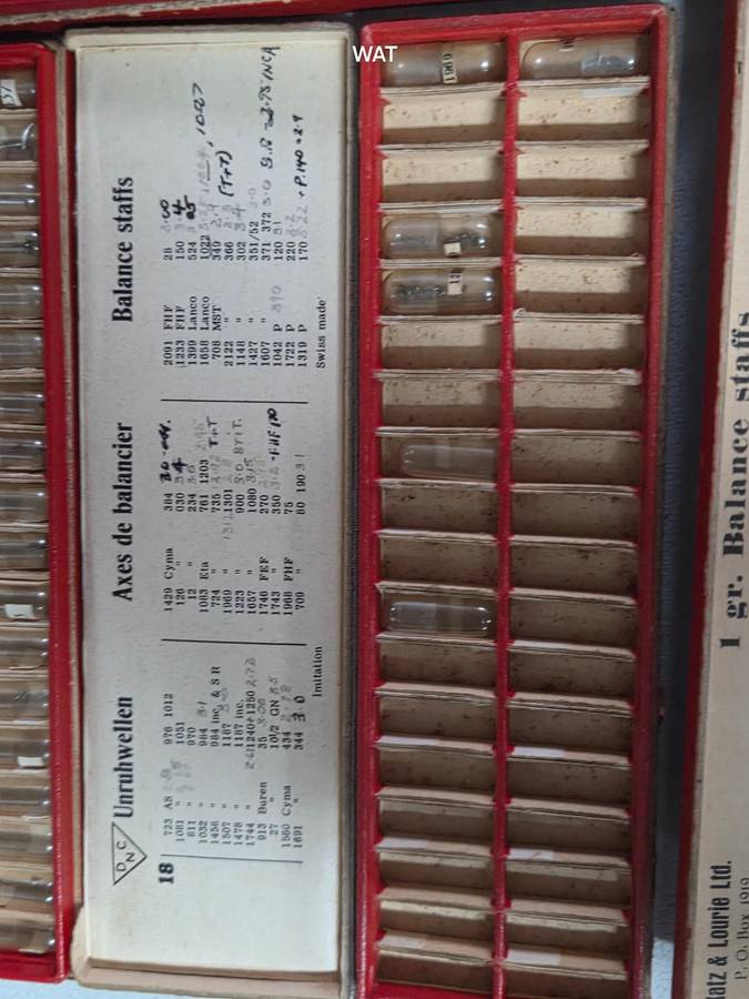 New Staffs  FHF, Oris, Roamer, Omega, ETA, Vulcain