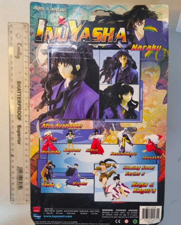 InuYasha Naraku Figure Vintage Sealed