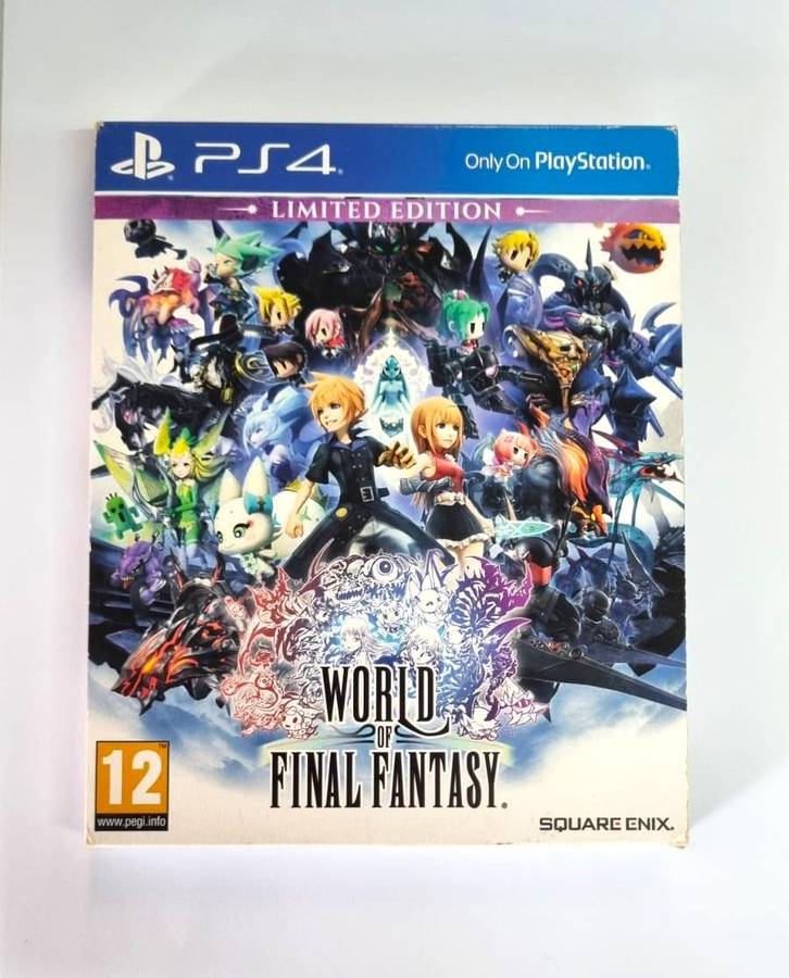 Limited Edition world of final fantasy (ps4)