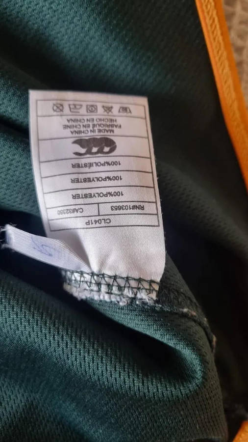 RUGBY World cup 2011 edition springbok jersey 100% Authentic