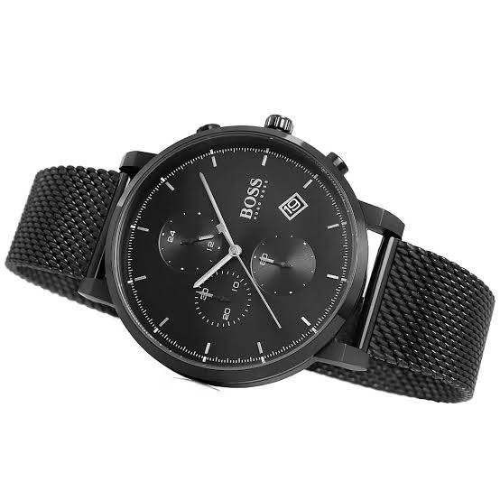 Men's Hugo Boss Integrity Black Chronograph Watch 1513813