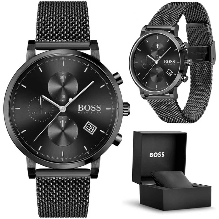 Men's Hugo Boss Integrity Black Chronograph Watch 1513813