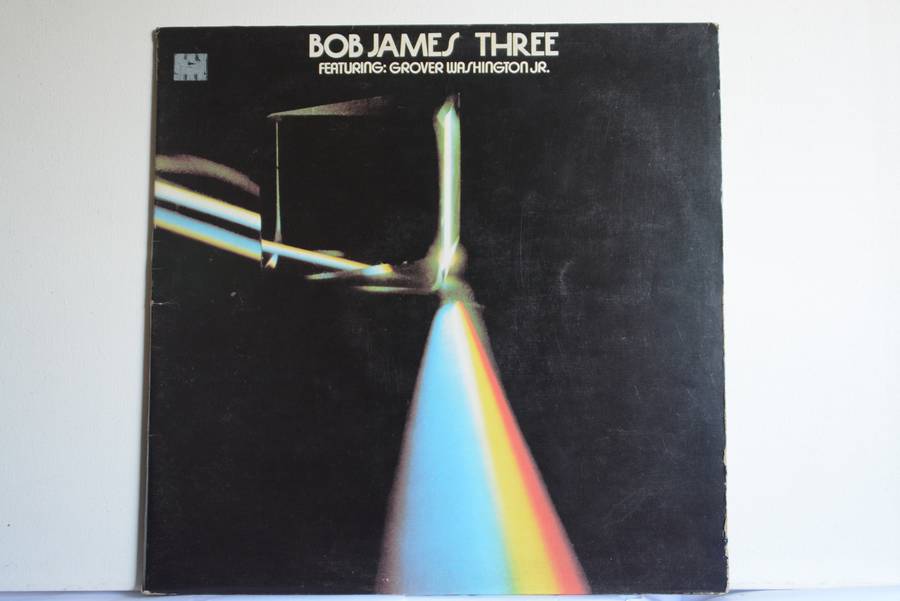 BOB JAMES - THREE - FEATURING GROVER WASHINGTON JR. - VG+/EX-