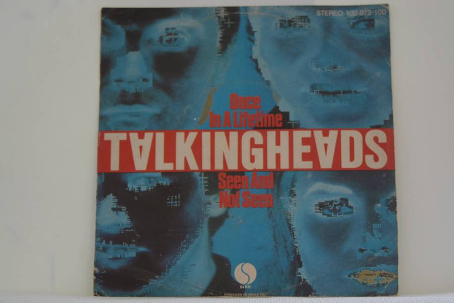 TALKING HEADS - ONCE IN A LIFETIME - VG/EX-
