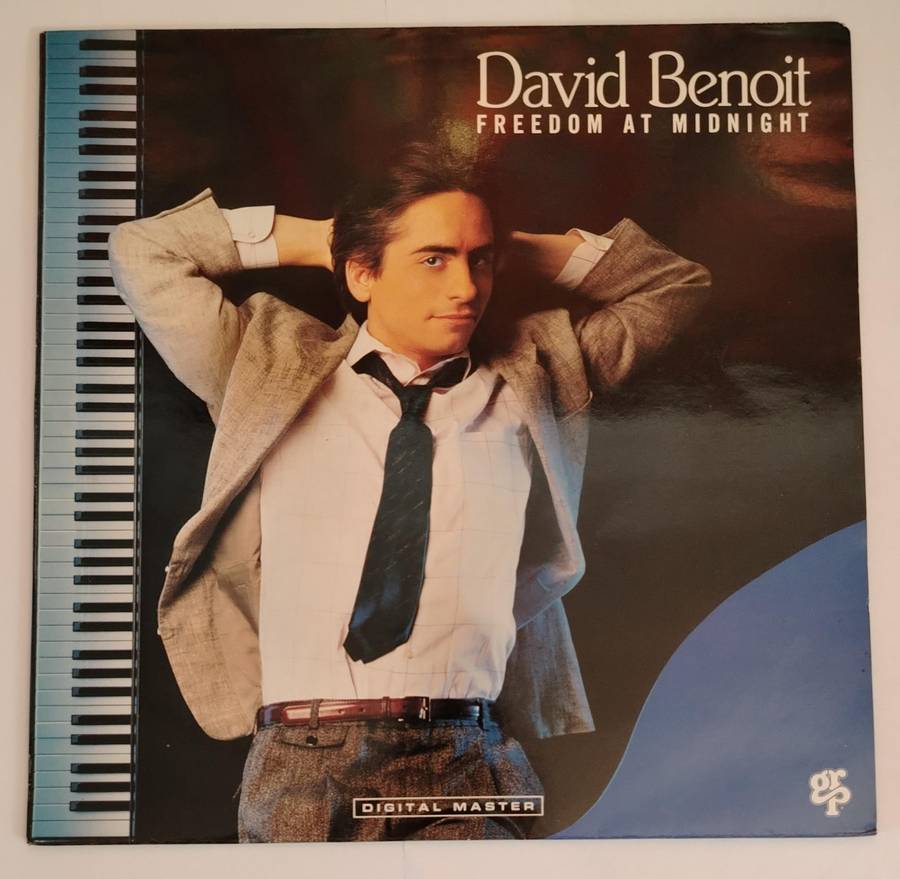 DAVID BENOIT - FREEDOM AT MIDNIGHT - VG+/EX