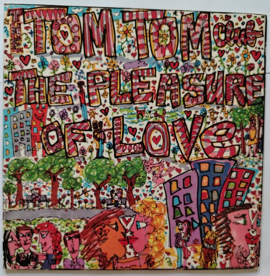 THE TOM TOM CLUB - THE PLEASURE OF LOVE - VG+/EX
