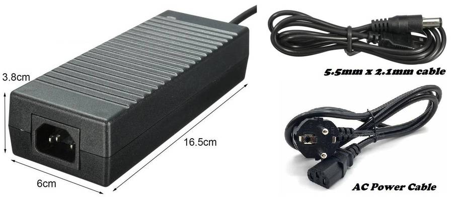 12V AC/DC Power Adapter, Power Supply, Transformer. Waterproof 10A 12V 120W. Collections Are Allowed