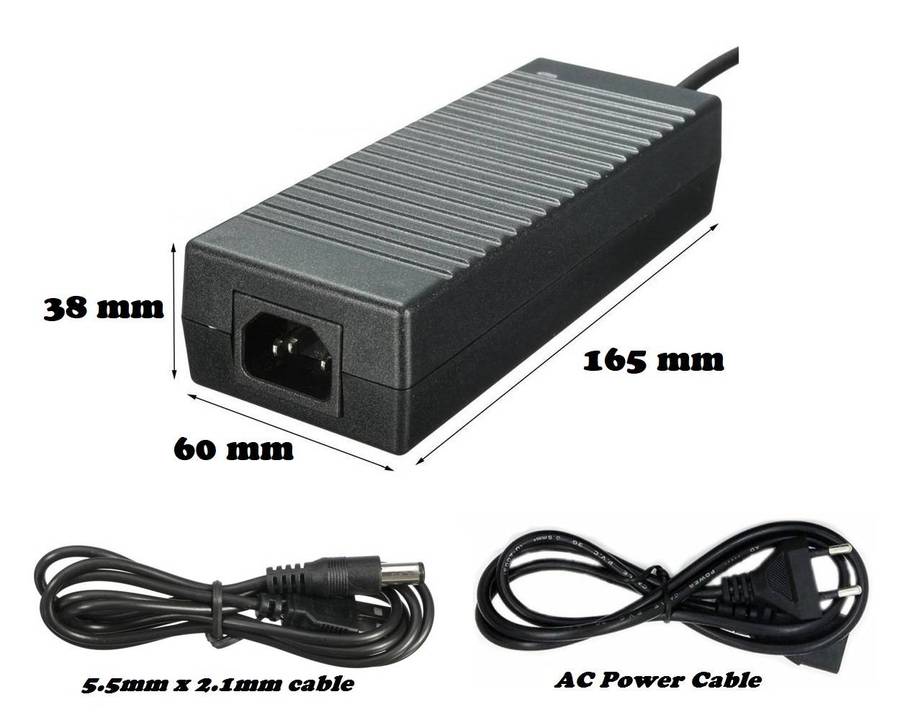 12V AC/DC Power Adapter, Power Supply, Transformer. Waterproof 10A 12V 120W. Collections Are Allowed