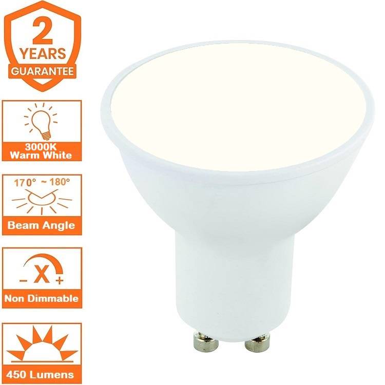 6W GU10 AC185~265V LED Light Bulbs Wide Beam Angle. Cozy Warm White Downlights. Collections Allowed.