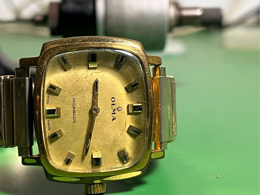 OLMA Swiss Made mens watch