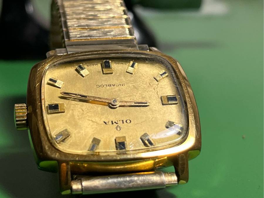 OLMA Swiss Made mens watch