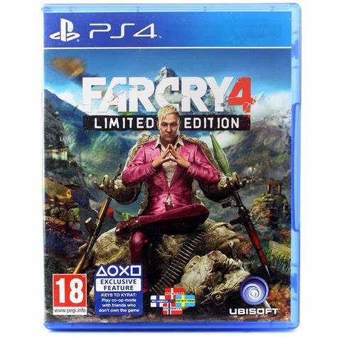 Farcry 4 : Far Cry 4 : Limited Edition : Preowned PS4  Game IN STOCK (SWADOCOP ) New Sealed