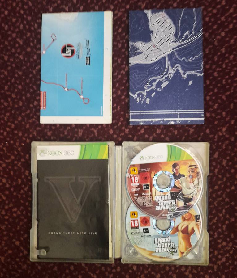 Grand Theft Auto V Steelbook  Xbox 360