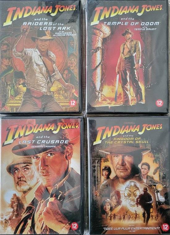 Indiana Jones the Complete Collection Boxset    DVD
