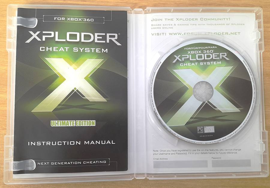 Xploder Cheat System     Xbox 360