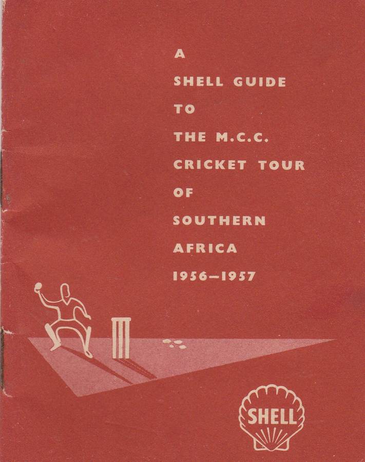A LOVELY CLEAN BOOKLET OF THE 1957 CRICKET TOUR IN ENGLISH AND AFRIKAANS LOOK SCANS X 6