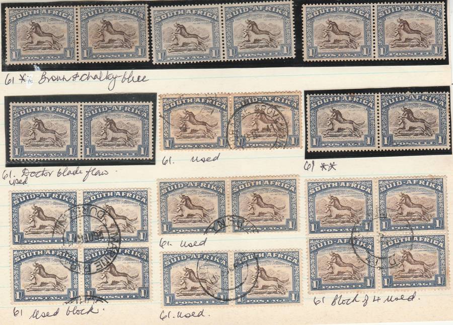 A SELECTION OF 10s SACC#63 PAIRS ALL F,U.PLUS SOME VARIETY LOOK SCAN