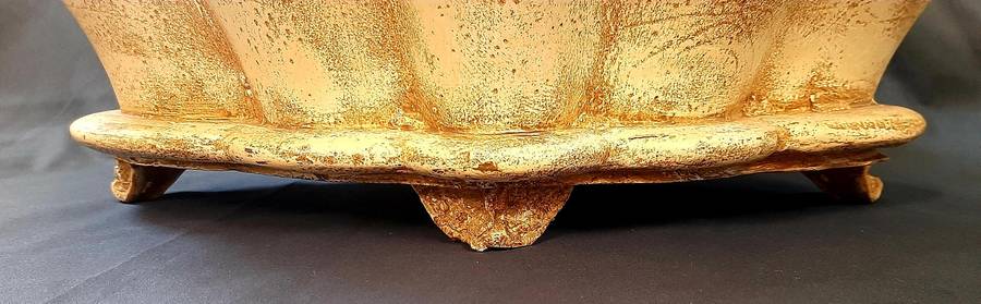 STATEMENT CERAMIC CENTERPIECE BOWL - ARTISAN ELEGANCE MEETS GRAND SCALE