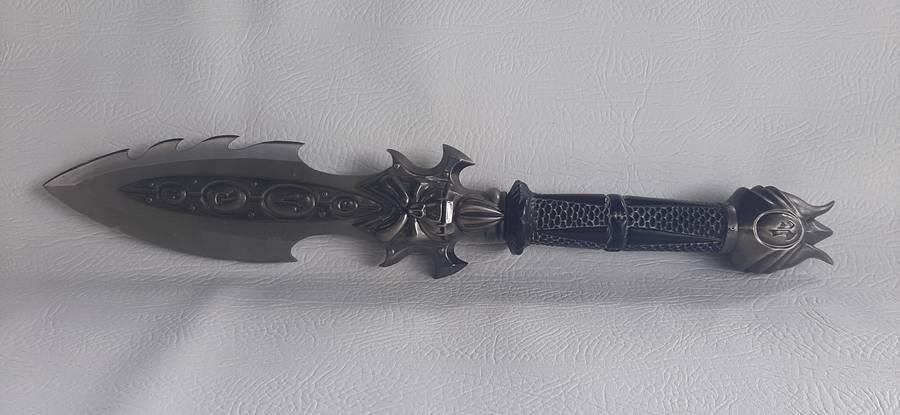 DAGGER OF JUSTICE - IMPOSING & HEAVY STAINLESS-STEEL BLADE (44CM)