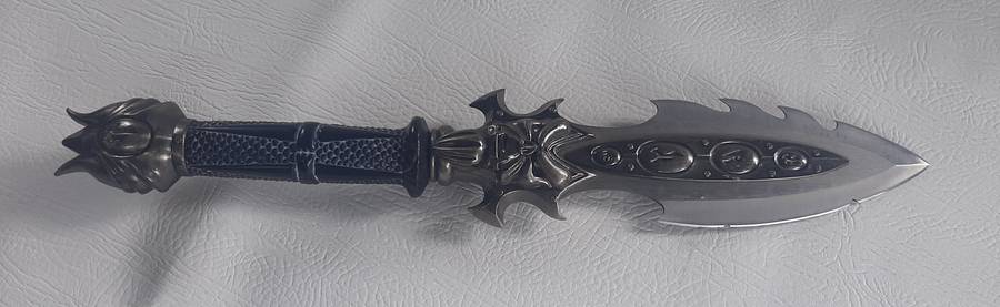DAGGER OF JUSTICE - IMPOSING & HEAVY STAINLESS-STEEL BLADE (44CM)