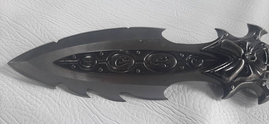 DAGGER OF JUSTICE - IMPOSING & HEAVY STAINLESS-STEEL BLADE (44CM)