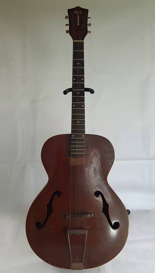 RARE VINTAGE REX LANCER ARCHTOP GUITAR - A PIECE OF MUSICAL HISTORY!