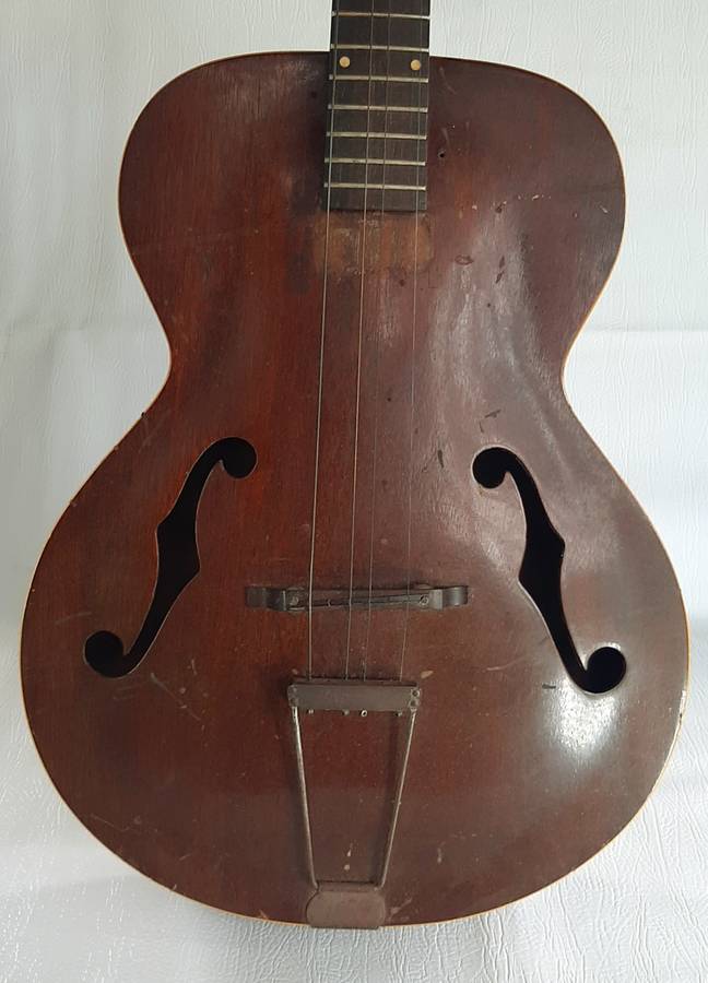 RARE VINTAGE REX LANCER ARCHTOP GUITAR - A PIECE OF MUSICAL HISTORY!