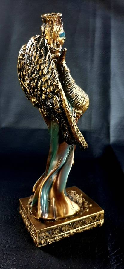 RARE & ELEGANT FORTUNA STATUE - ROMAN GODDESS OF LUCK & PROSPERITY