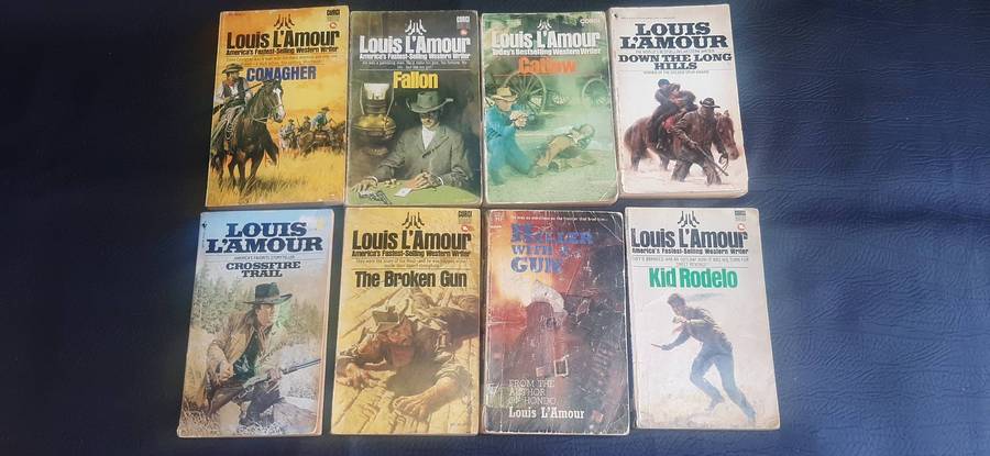 LOUIS LAMOUR PAPERBACK COLLECTION  16 WESTERN CLASSICS