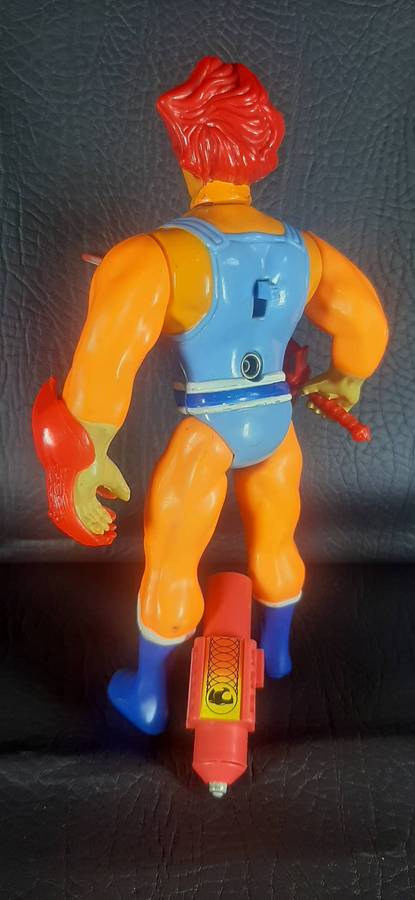 Lion-O with Sword of Omens, Claw Shield & Light-Up Ring Battle-Matic Action LJN 1985