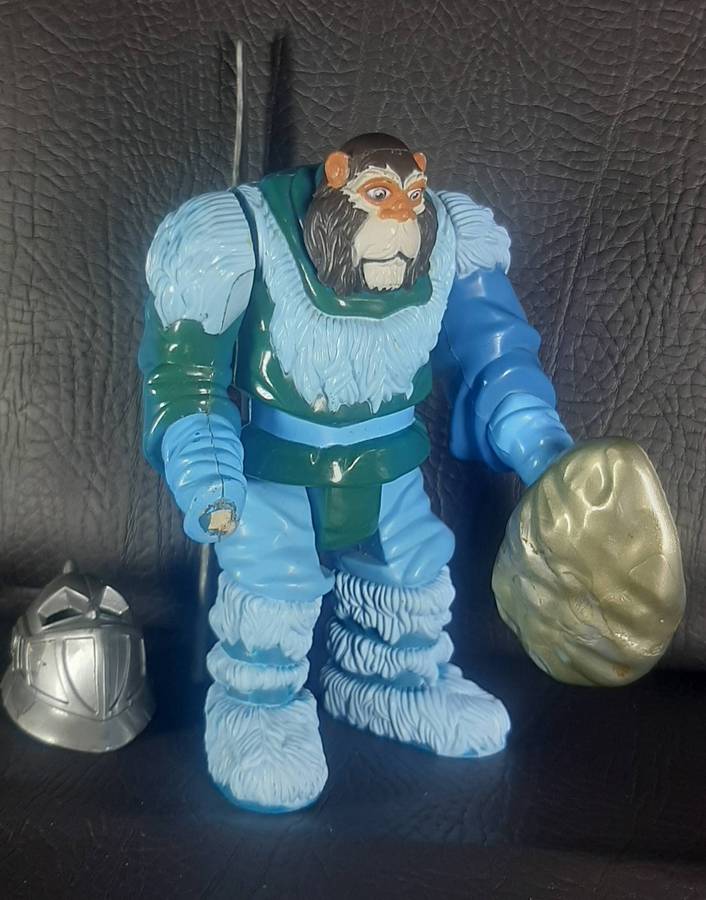 SNOWMAN OF HOOK MOUNTAIN  SERIES TWO (1986)  THUNDERCATS ALLY WITH SPEAR & HELMET  LJN