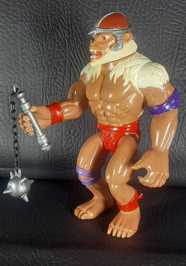 MONKIAN  SERIES ONE (1985)  MUTANT APE WARRIOR WITH BATTLE CLUB  THUNDERCATS VILLAIN  LJN