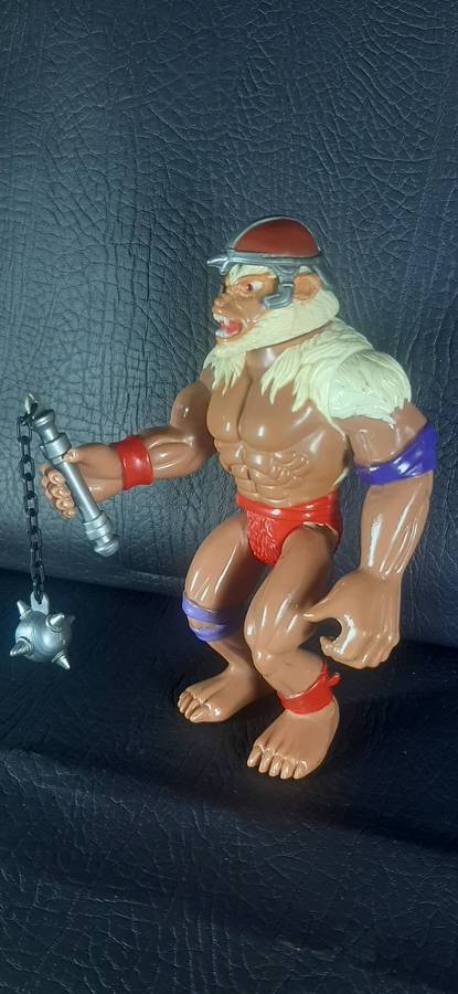 MONKIAN  SERIES ONE (1985)  MUTANT APE WARRIOR WITH BATTLE CLUB  THUNDERCATS VILLAIN  LJN