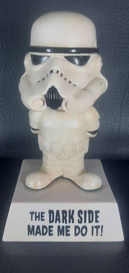 FUNKO POP! STORMTROOPER  THE DARK SIDE MADE ME DO IT  2011 COLLECTIBLE