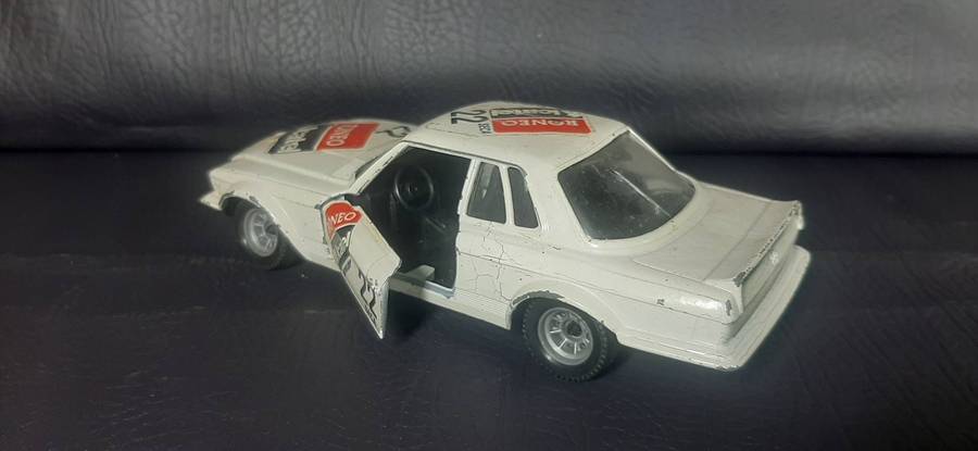 POLISTIL 1:25 MERCEDES 450 SLC  MADE IN ITALY  EXTREMELY RARE 1980s DIE-CAST RALLY CAR