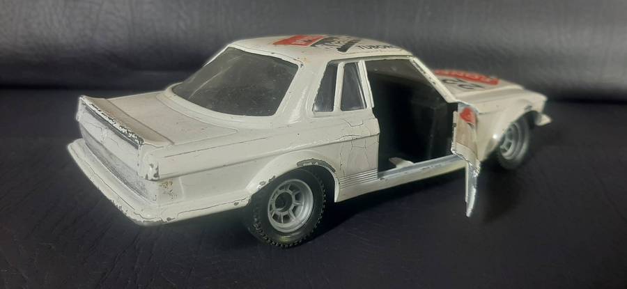 POLISTIL 1:25 MERCEDES 450 SLC  MADE IN ITALY  EXTREMELY RARE 1980s DIE-CAST RALLY CAR