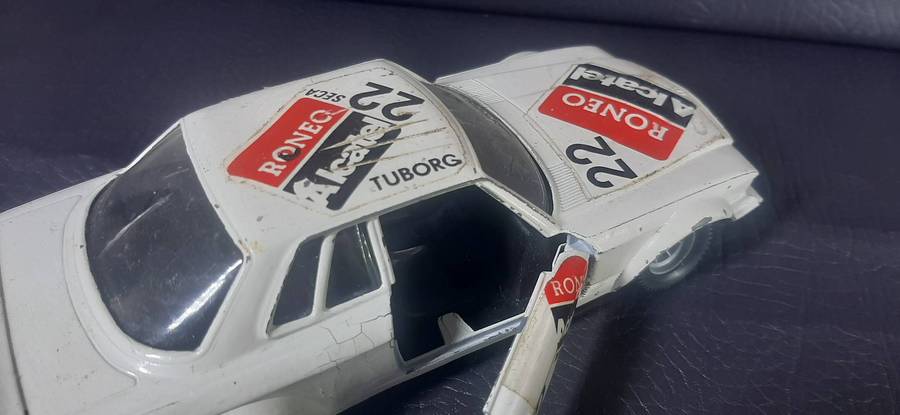 POLISTIL 1:25 MERCEDES 450 SLC  MADE IN ITALY  EXTREMELY RARE 1980s DIE-CAST RALLY CAR