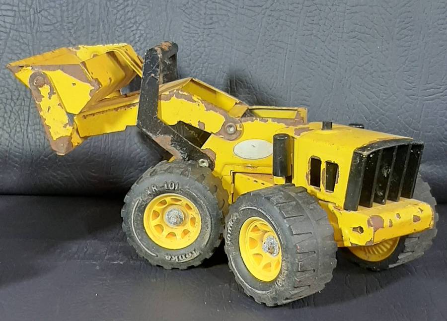 1980s TONKA DIE-CAST CONSTRUCTION TRIO  HEAVY METAL, FULLY FUNCTIONAL