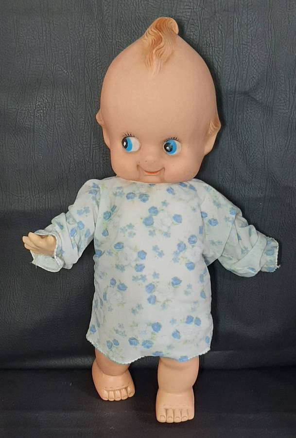 VINTAGE KEWPIE DOLL DUO  LARGE 59CM & MEDIUM 31CM