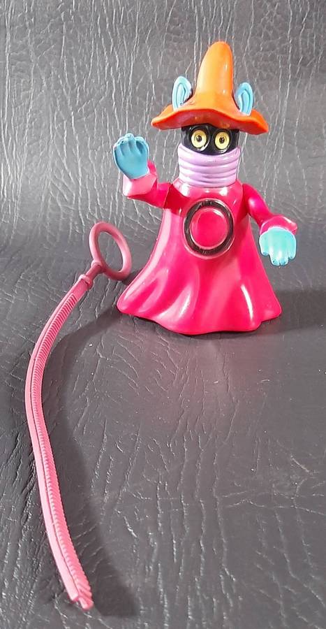 MASTERS OF THE UNIVERSE  ORKO (1984) MYSTIC MISCHIEF-MAKER WITH WORKING SPIN FEATURE
