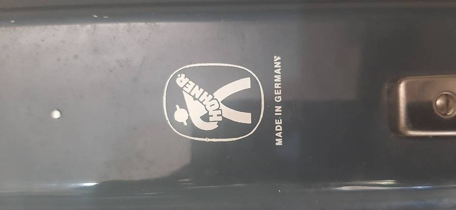 HOHNER MELODICA PIANO 26  VINTAGE PORTABLE KEYBOARD WITH CASE AND ORIGINAL INSTRUCTION SHEETS