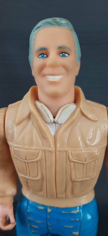 VINTAGE 1983 HANNIBAL SMITH ACTION FIGURE  THE A-TEAM, KENNER/CANNELL