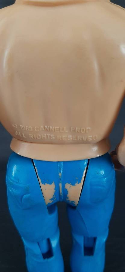 VINTAGE 1983 HANNIBAL SMITH ACTION FIGURE  THE A-TEAM, KENNER/CANNELL