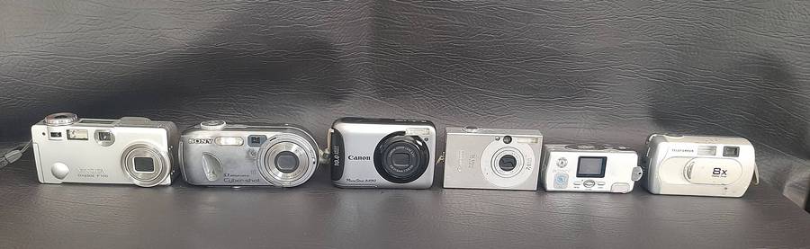 Vintage Tech Joblot: Cameras, Lenses & GPS Devices