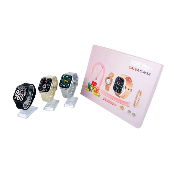 A59 PLUS SMART WATCH GIFT SET WITH COSTUME JEWELRY