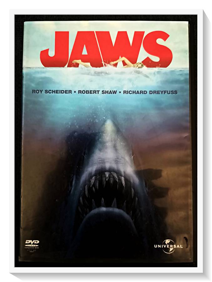 JAWS - Cult Classic - PG2-13V - Disc & Casing VG+ No Hardcopy Collection is Complete Without it!