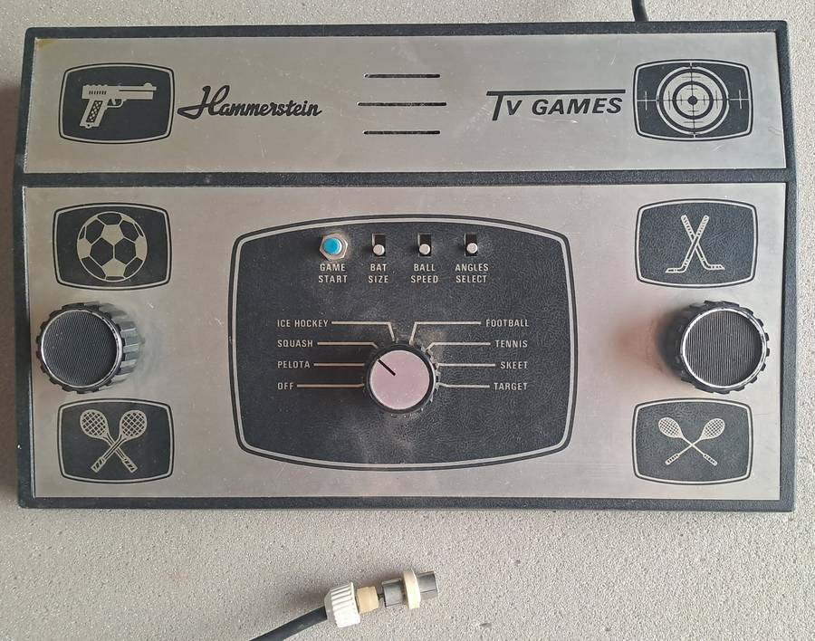 Rare Metlionics Hammerstein TV Games console