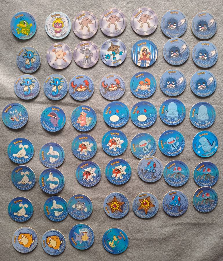 Simba lot of Pokemon tazos.